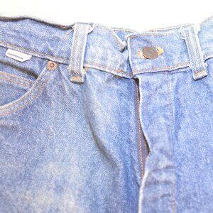 Vintage 1980s Tour de France Mens Blue Jeans 28" Waist